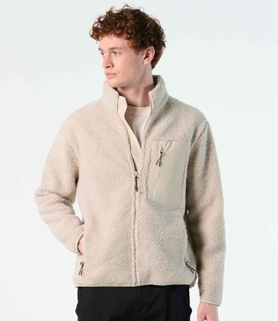 Beige sherpa coat hotsell